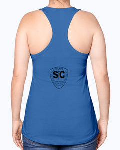 Strength & Courage logo tank