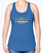 Load image into Gallery viewer, Strength &amp; Courage logo tank
