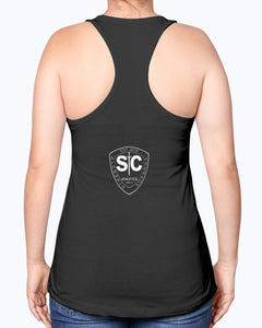 Strength & Courage logo tank