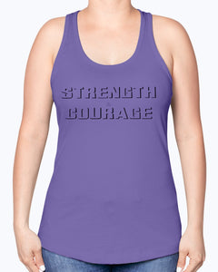 Strength & Courage shadow tank