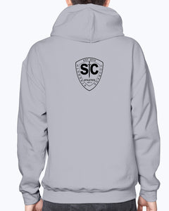 Strength & Courage logo hoodie