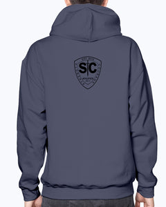 Strength & Courage logo hoodie