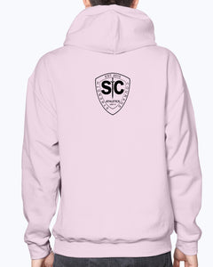 Strength & Courage logo hoodie