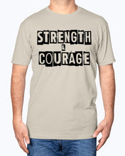 Load image into Gallery viewer, Strength &amp; Courage block shirt
