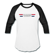 Load image into Gallery viewer, Comanche CrossFit flag 3/4 sleeve - white/black
