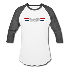 Load image into Gallery viewer, Comanche CrossFit flag 3/4 sleeve - white/charcoal
